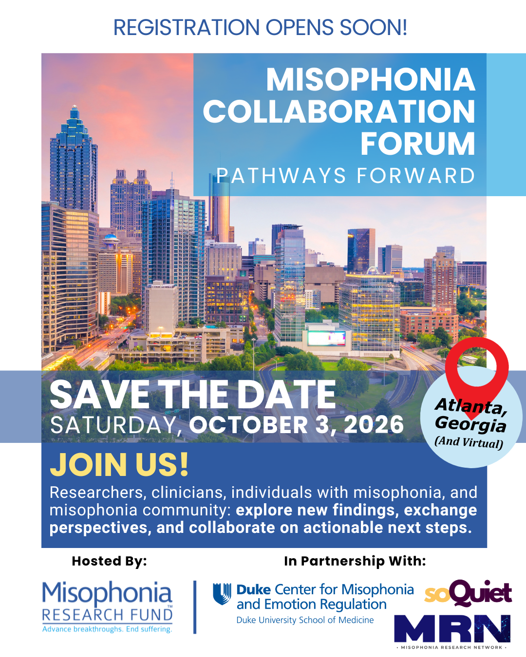 Misophonia Collaboration Forum: Pathways Forward